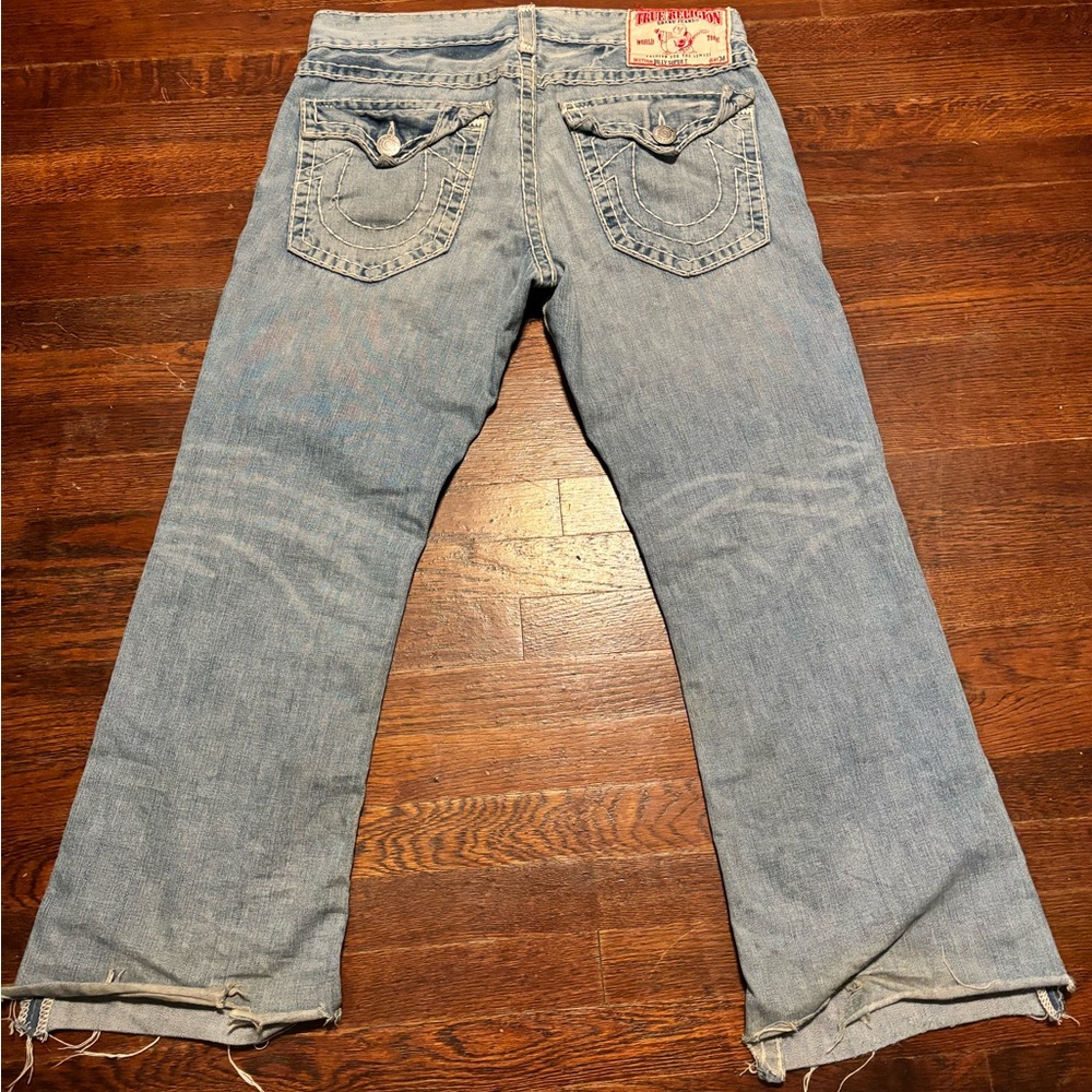 True Religion Billy Super T Flare Jeans